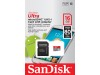 SanDisk Ultra microSDHC UHS-I 80MB/s 16GB (with Adapter)